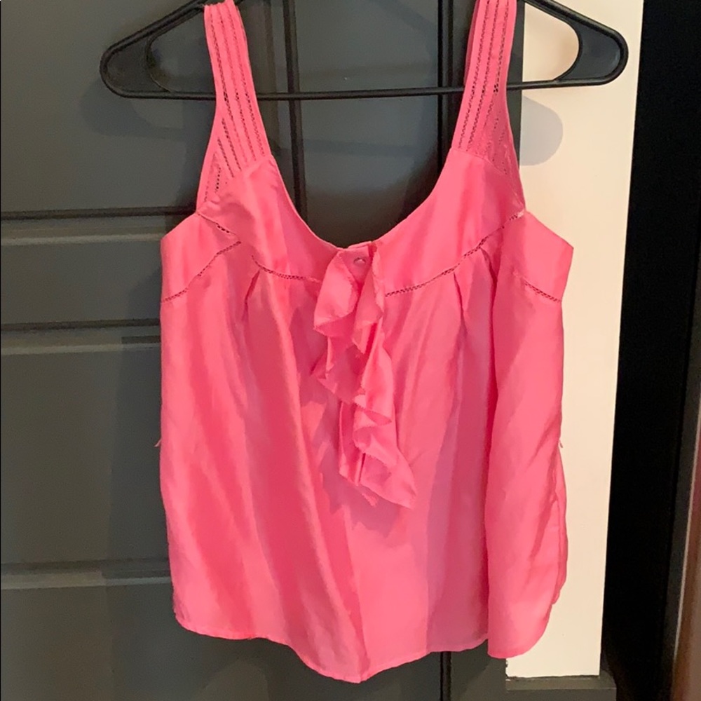 Anthropologie Women’s Pink Sleeveless Blouse